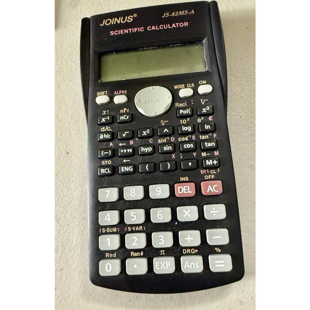 JOINUS Scientific Calculator Model JS-82MS-A Working Tested No Box